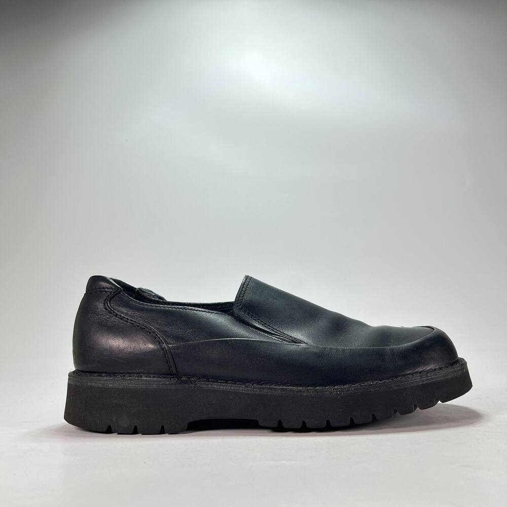 Rockport Black Leather Slip On Loafers Dress Casual Comfort Shoes Men's Size 10M
